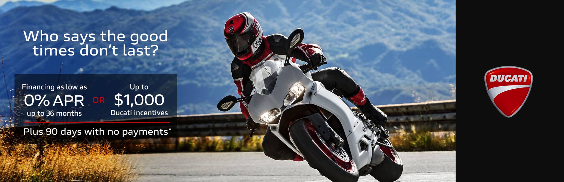 Ducati: Special Offers from Ducati